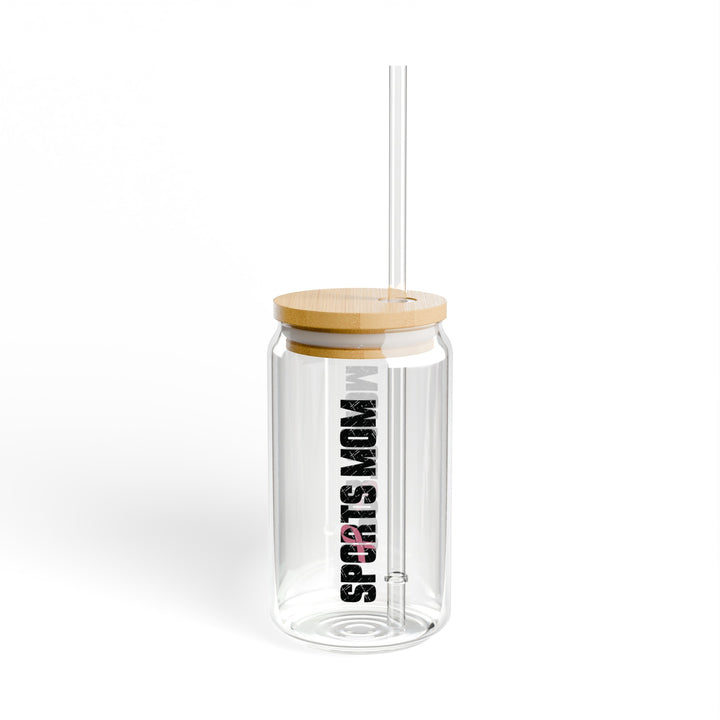 Cancer Ribbon Pick Your Sport 16oz Sipper Glass