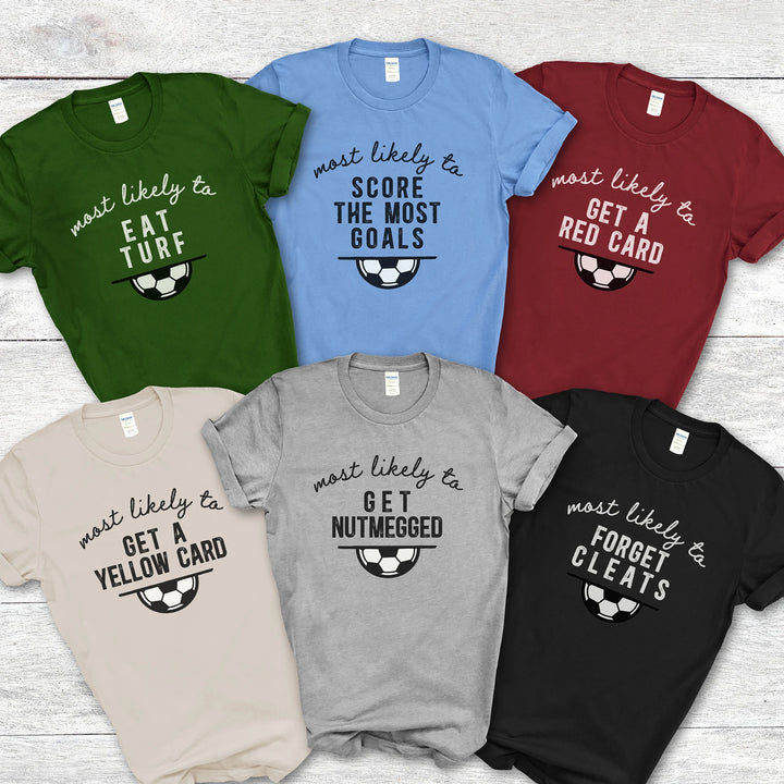 Most Likely To Soccer Youth Unisex T-Shirt
