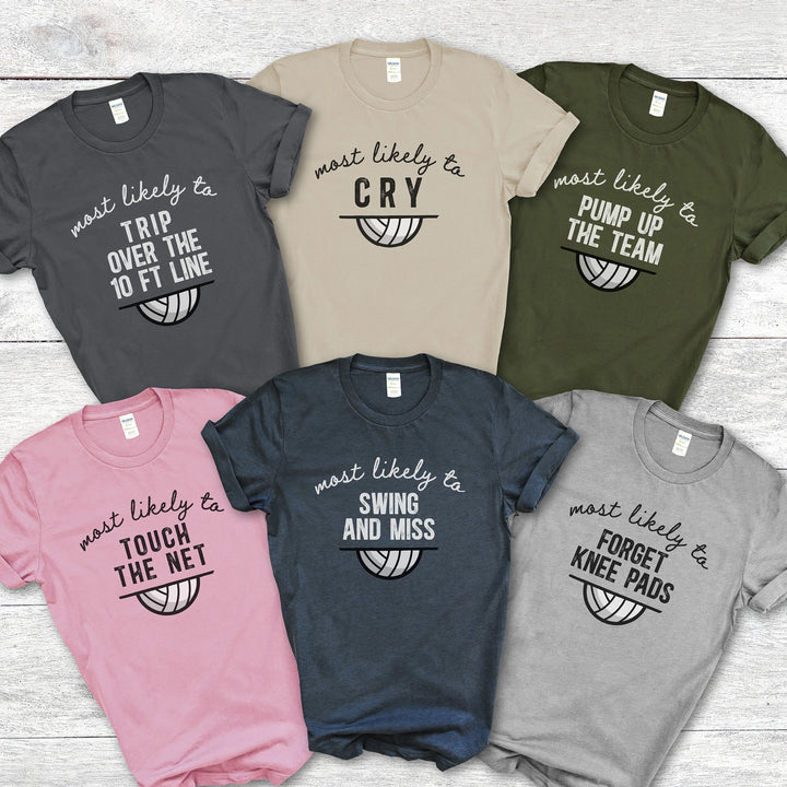 Most Likely To Volleyball Youth Unisex T-Shirt