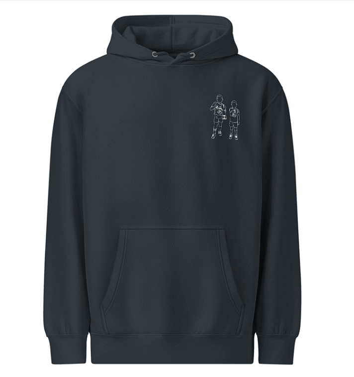 Line Art Design - Unisex Adult Premium Hoodie - Printed