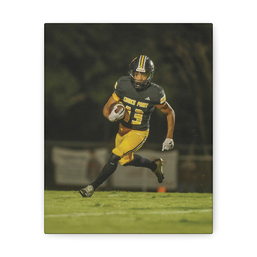 Quick Slants Photography Custom Athlete Canvas