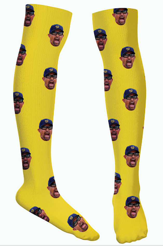 Shannon 31" Above the Knee Face Socks