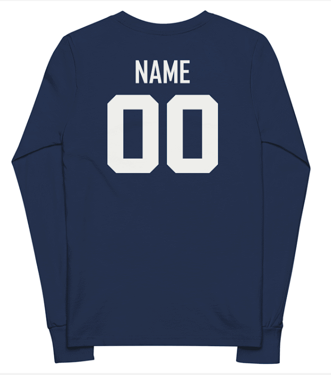 Unisex Youth Long Sleeve Shirt