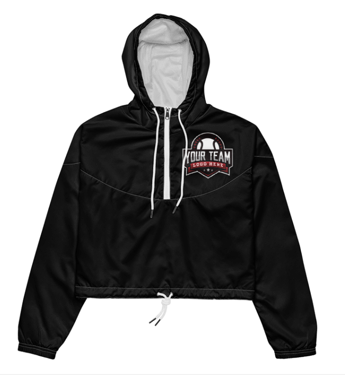 Women’s Adult Cropped Windbreaker
