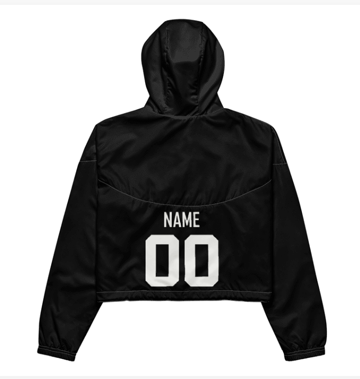 Women’s Adult Cropped Windbreaker