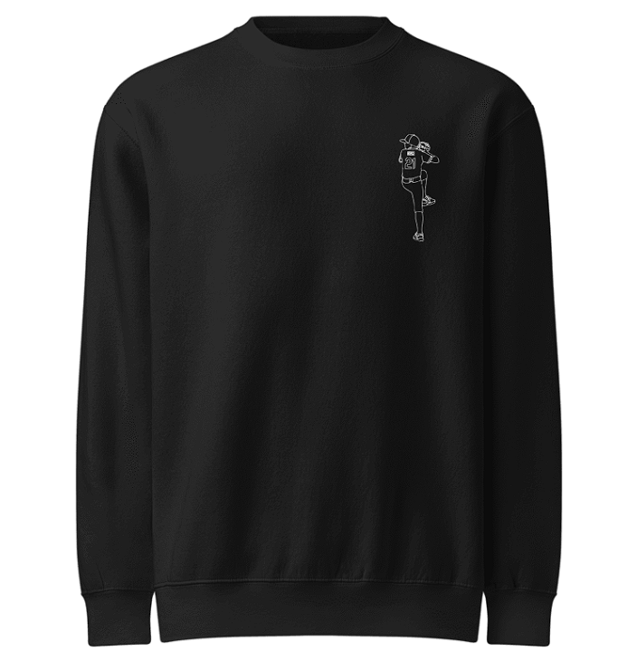 Line Art Design - Unisex Adult Premium Crewneck - Printed
