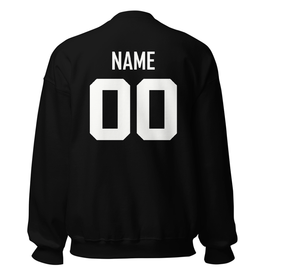 Canton Lions Football &amp; Cheer Unisex Adult Standard Crewneck Sweatshirt - Cheer Design