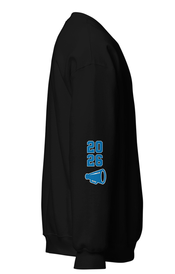 Canton Lions Football &amp; Cheer Unisex Adult Standard Crewneck Sweatshirt - Cheer Design