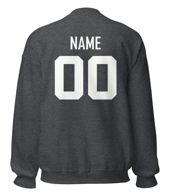 Canton Lions Football &amp; Cheer Unisex Adult Standard Crewneck Sweatshirt - Cheer Design