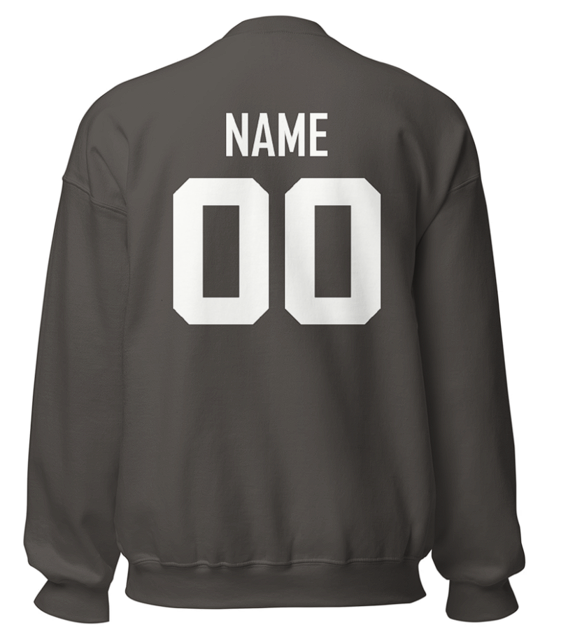 Canton Lions Football &amp; Cheer Unisex Adult Standard Crewneck Sweatshirt - Cheer Design