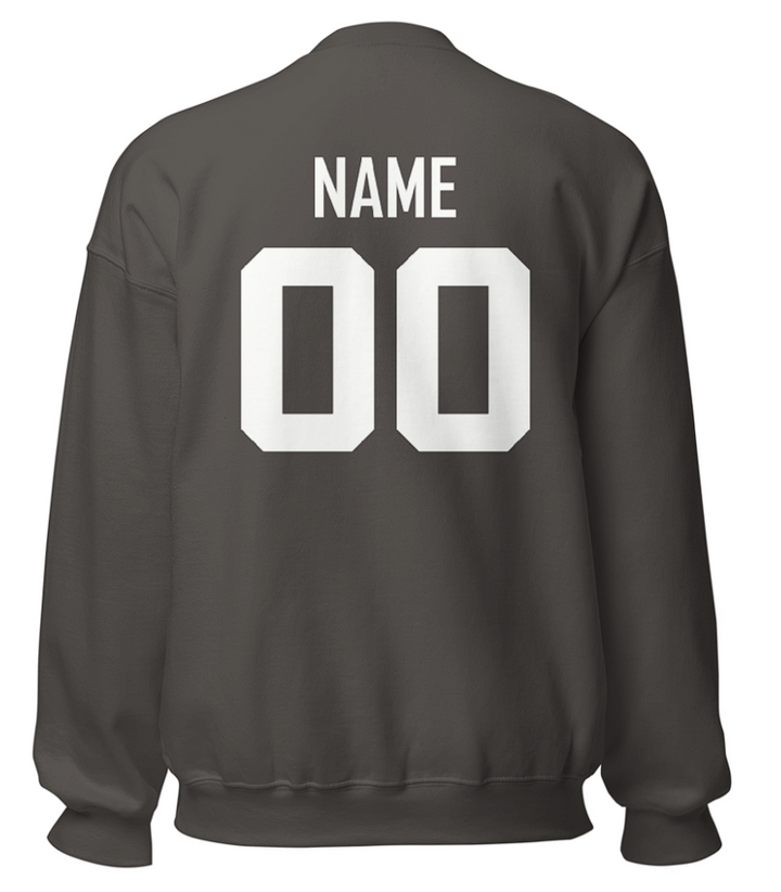 Canton Lions Football &amp; Cheer Unisex Adult Standard Crewneck Sweatshirt - Cheer Design