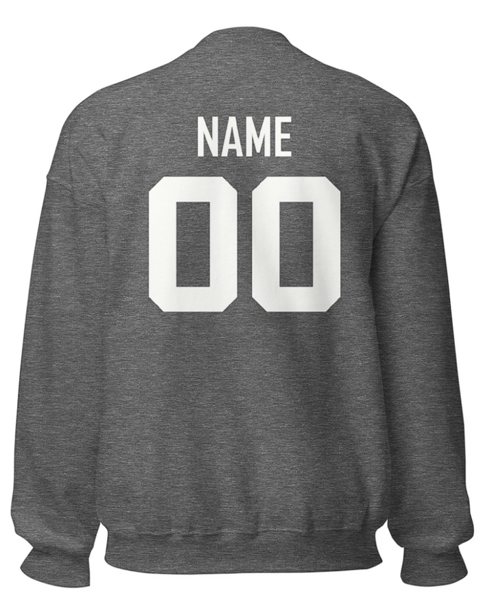 Canton Lions Football &amp; Cheer Unisex Adult Standard Crewneck Sweatshirt - Cheer Design
