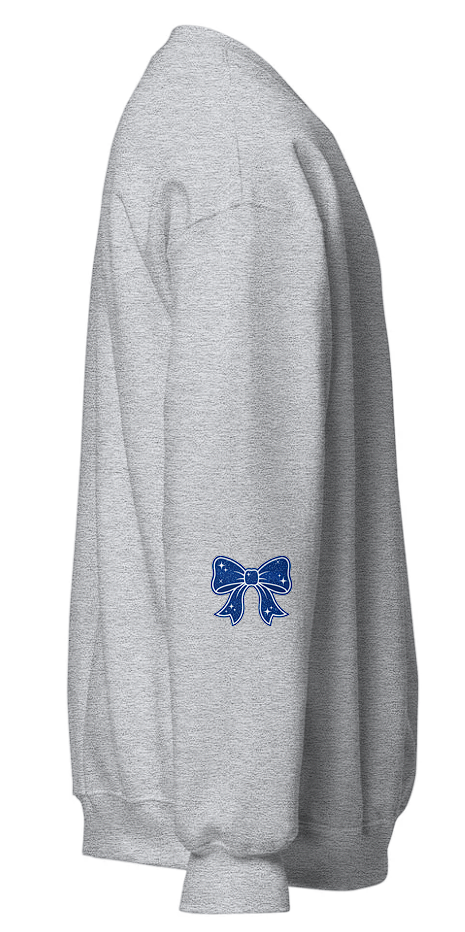 Canton Lions Football &amp; Cheer Unisex Adult Standard Crewneck Sweatshirt - Cheer Design