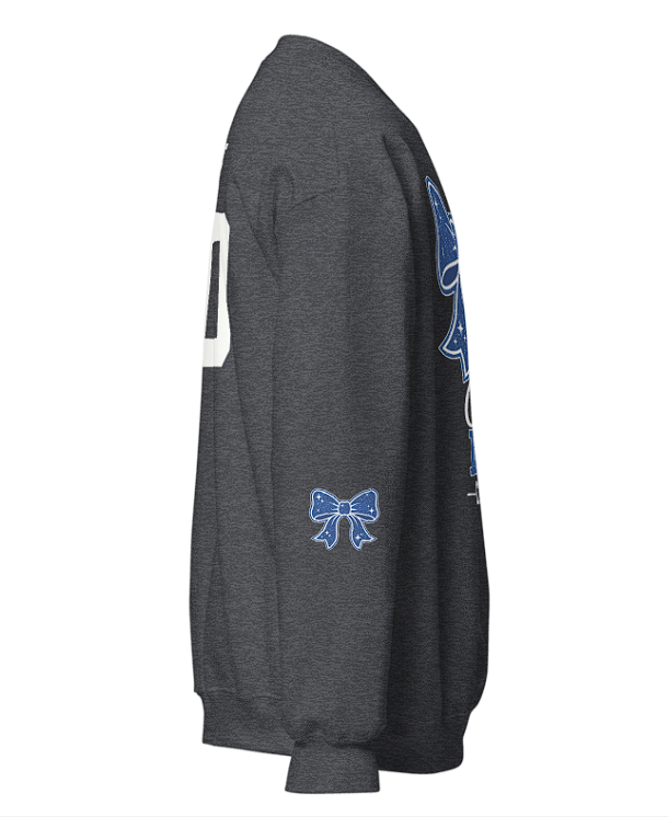 Canton Lions Football &amp; Cheer Unisex Adult Standard Crewneck Sweatshirt - Cheer Design