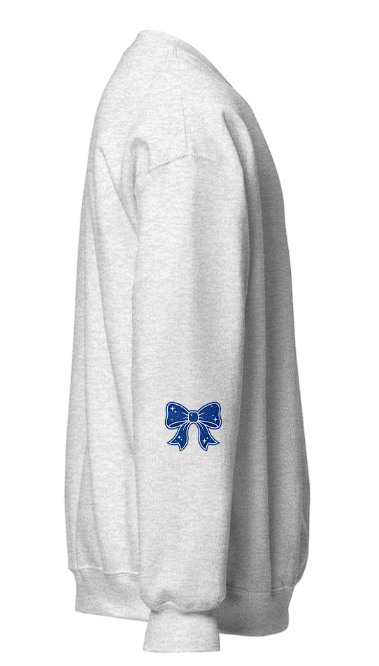 Canton Lions Football &amp; Cheer Unisex Adult Standard Crewneck Sweatshirt - Cheer Design