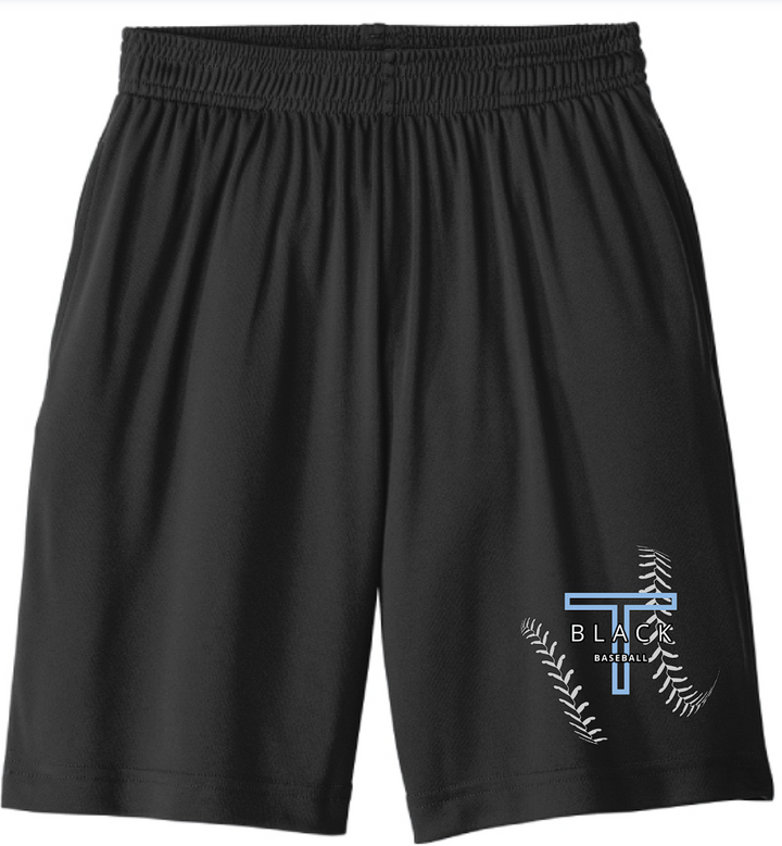 T-Black Dugout Youth Shorts
