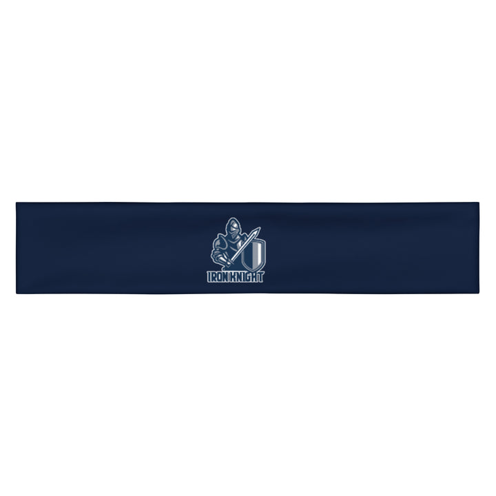 Iron Knights Moisture Wicking Headband Navy w/Knight Logo