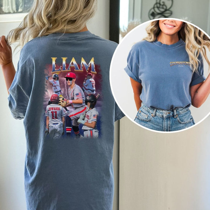 Cooperstown Picture Fusion Front &amp; Back Design - Unisex Adult Premium Apparel