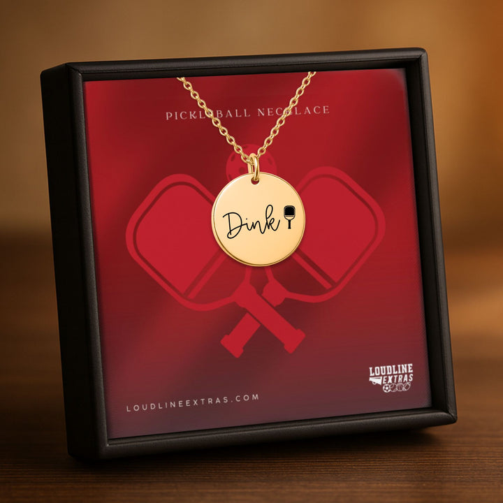 Dink Pickleball Coin Necklace