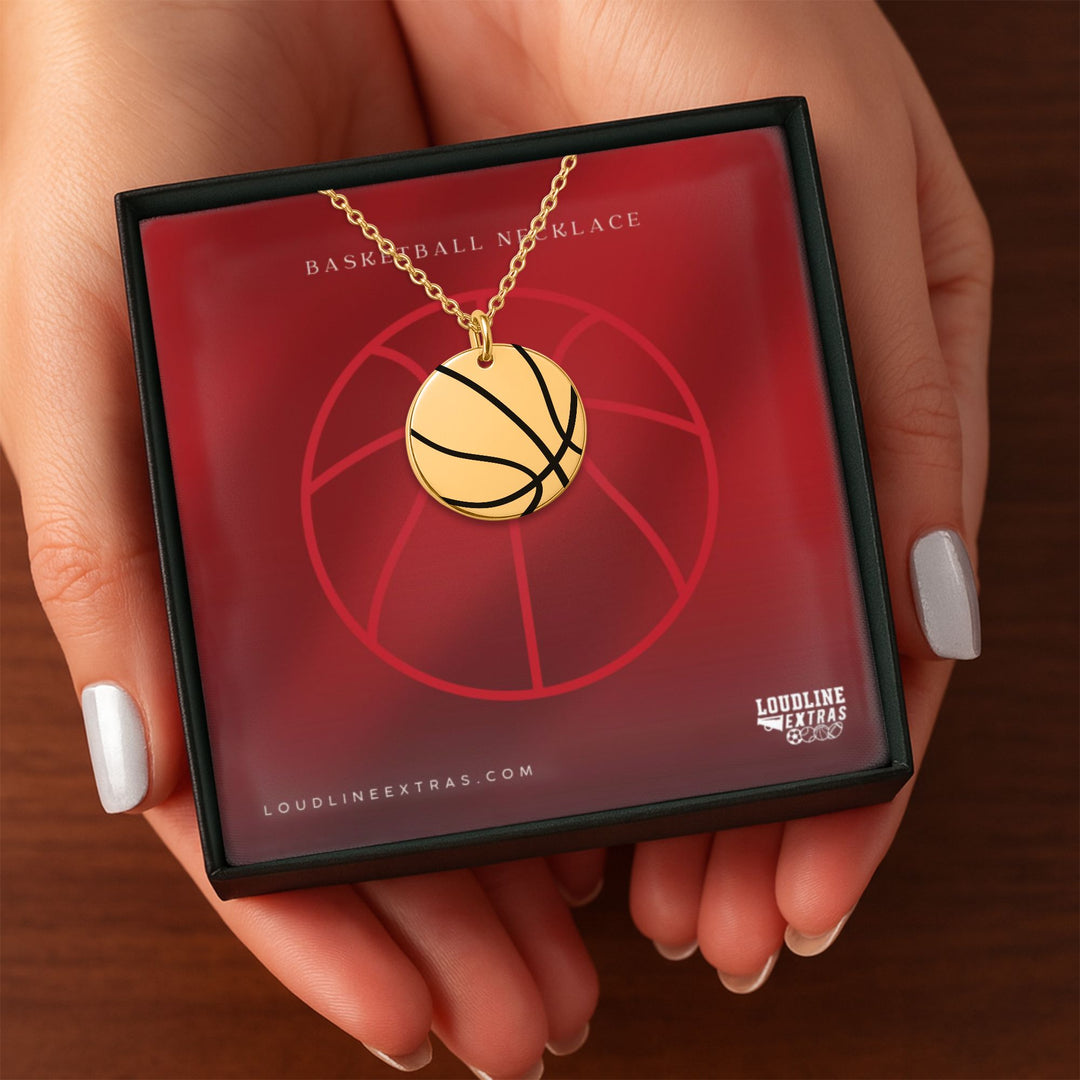 Basketball Coin Necklace