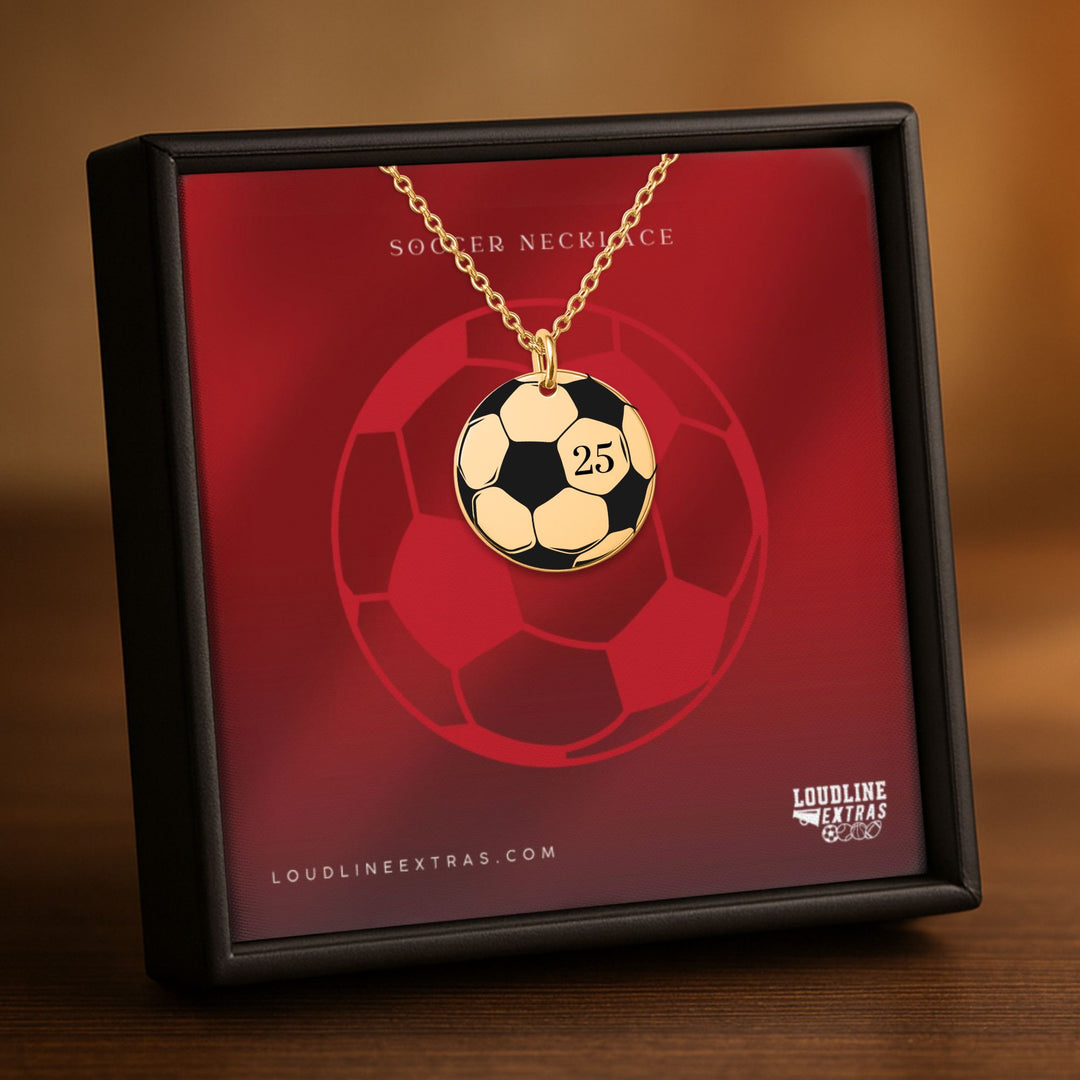 Soccer Ball Coin Necklace