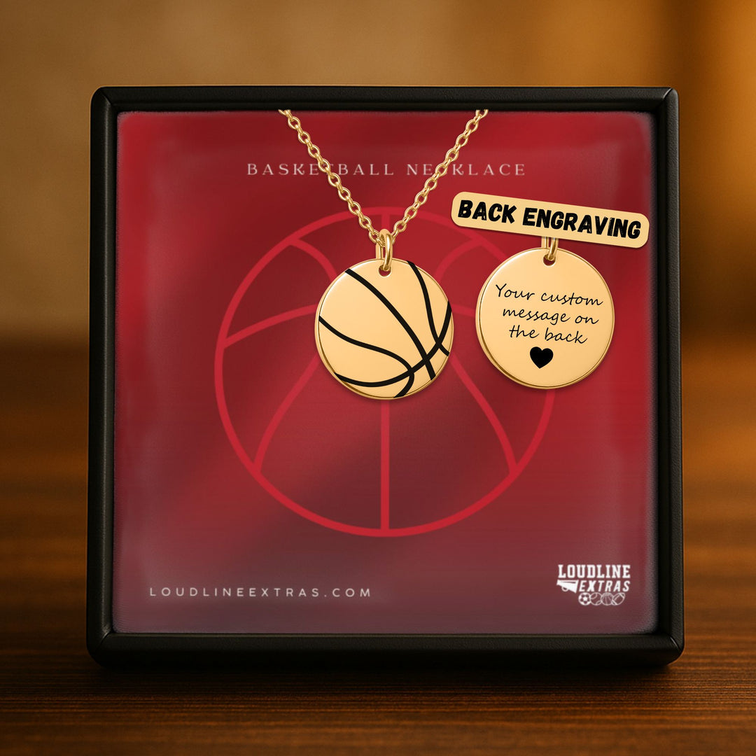 Basketball Coin Necklace