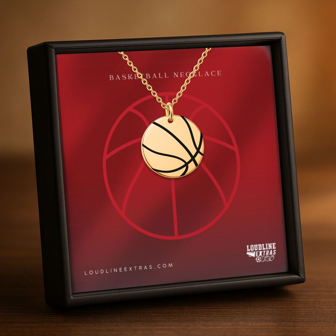 Basketball Coin Necklace
