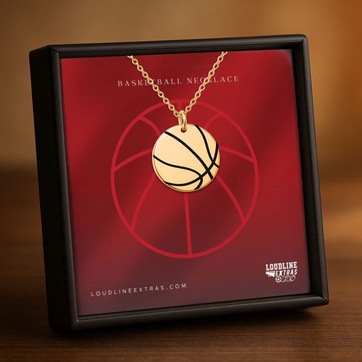 Basketball Coin Necklace