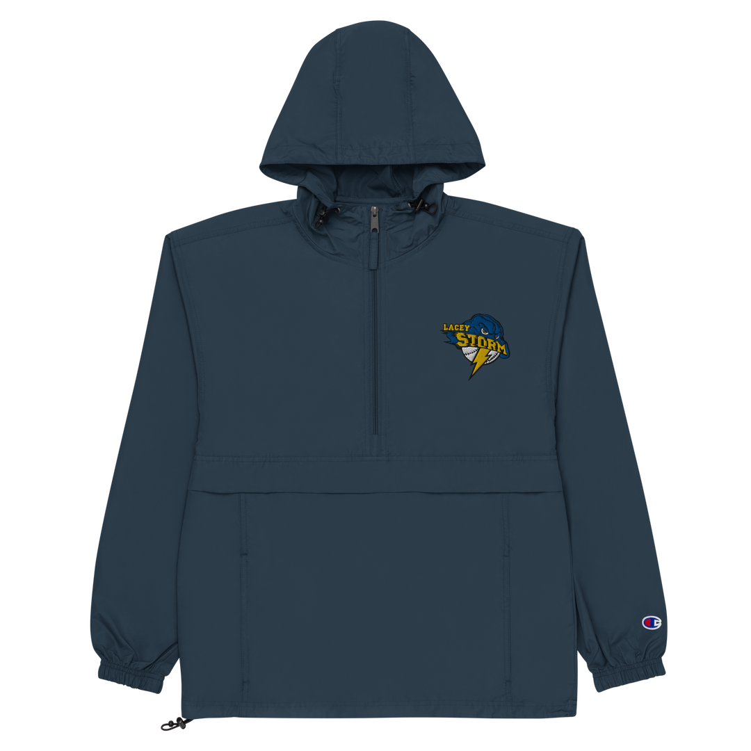 Lacey Storm Embroidered Champion Packable Jacket