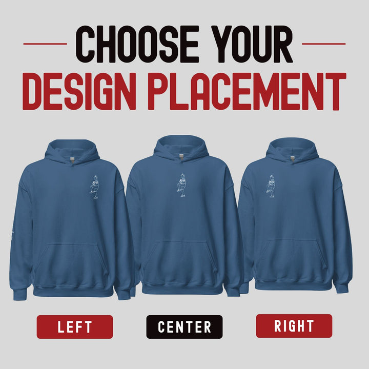 Line Art Design - Unisex Adult Standard Hoodie - Printed