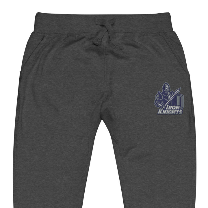 Iron Knights Unisex Adult Joggers in Navy Blazer, Charcoal Heather &amp; Team Royal w/EMBROIDERED Knight Logo