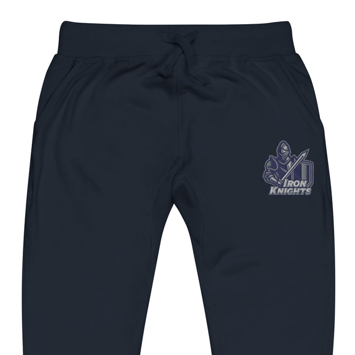 Iron Knights Unisex Adult Joggers in Navy Blazer, Charcoal Heather &amp; Team Royal w/EMBROIDERED Knight Logo