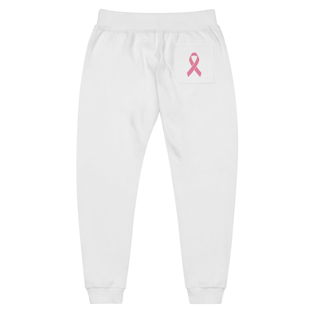 Cancer Collection Pick Your Sport Mom Ribbon &amp; Heart Adult Unisex fleece sweatpants