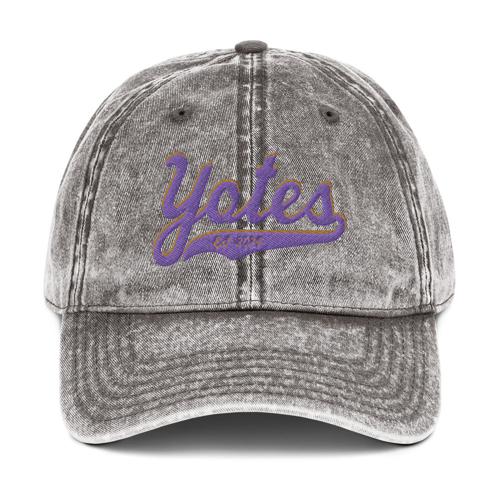 Chewsville Coyotes Vintage Cotton Twill Cap
