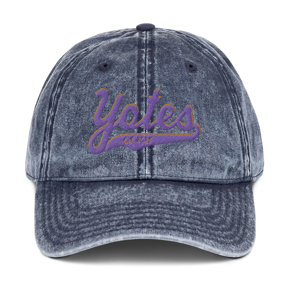 Chewsville Coyotes Vintage Cotton Twill Cap